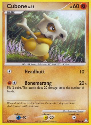 Cubone 090/146/146 - Common