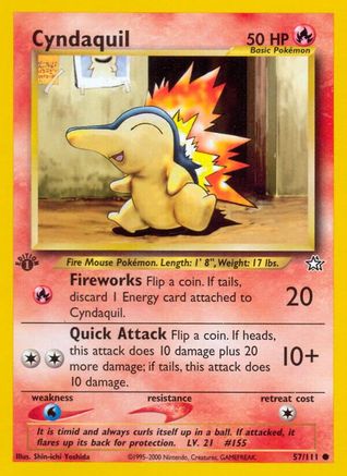 Cyndaquil (57) 057/111/111 - Common - Unlimited