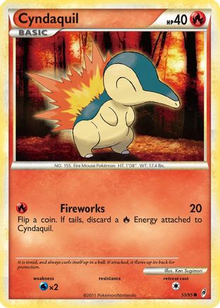 Cyndaquil 055/95/95 - Common