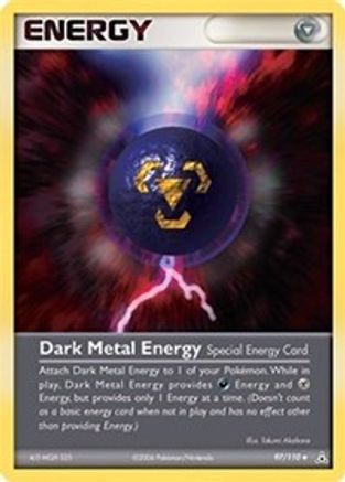 Dark Metal Energy 097/110/110 - Uncommon