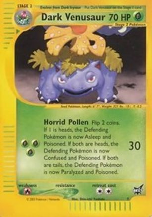 Dark Venusaur 007/9 - Promo