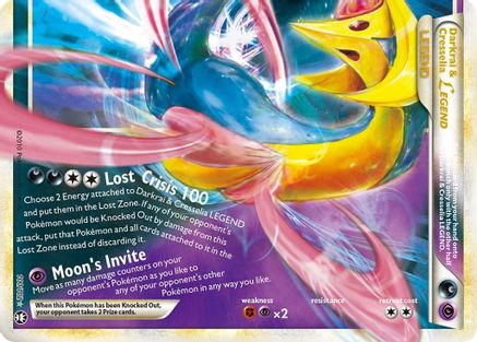 Darkrai & Cresselia Legend (Bottom) 100/102 - Ultra Rare - Holofoil