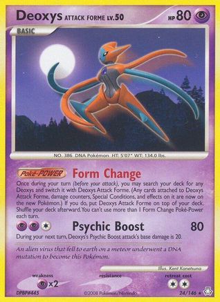 Deoxys Attack Forme 024/146 - Rare