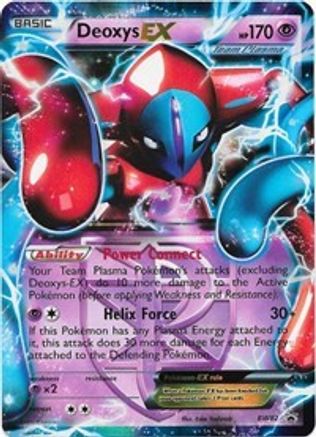 Deoxys EX (Team Plasma) BW82/101 - Promo - Holofoil