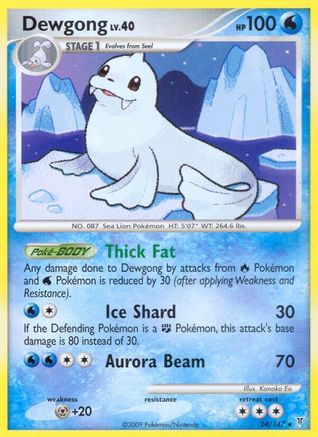 Dewgong 024/147 - Rare