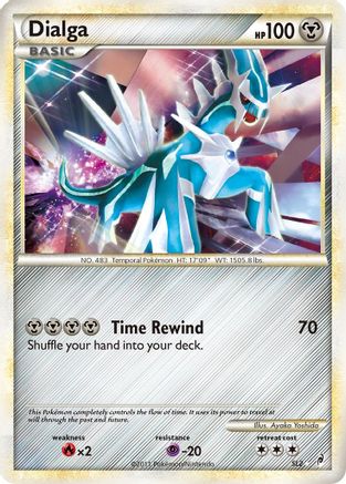 Dialga (Shiny) SL2/95 - Shiny Holo Rare - Holofoil