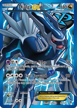 Dialga EX (Team Plasma) (99 Full Art) 099/101 - Ultra Rare - Holofoil