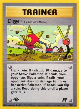 Digger (Rocket's Secret Machine) 075/82/82 - Uncommon - Unlimited