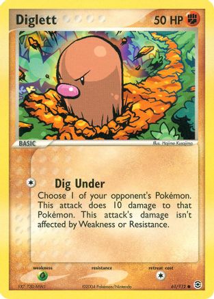 Diglett 061/112/112 - Common