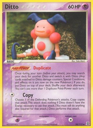 Ditto 038/113/113 - Uncommon - Reverse Holofoil