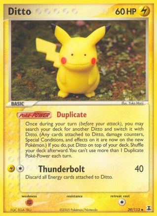 Ditto 039/113/113 - Uncommon - Reverse Holofoil