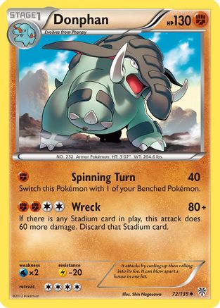 Donphan 072/135 - Uncommon