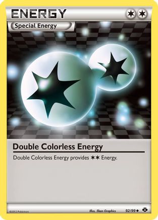 Double Colorless Energy 092/99/99 - Uncommon