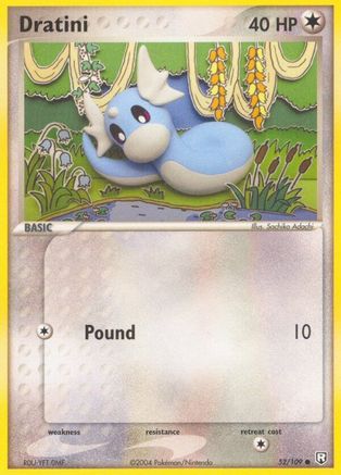 Dratini 052/109/109 - Common - Reverse Holofoil