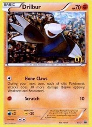 Drilbur 008/12/12 - Promo - Holofoil