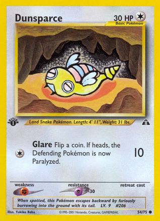 Dunsparce 054/75/75 - Common - Unlimited