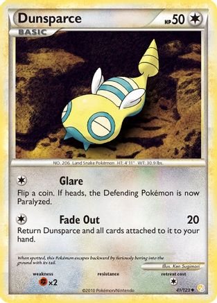 Dunsparce 041/123 - Uncommon