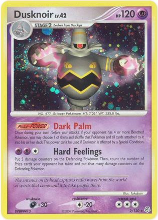 Dusknoir 002/130/130 - Holo Rare - Holofoil