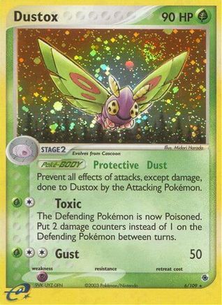 Dustox 006/109 - Holo Rare - Holofoil