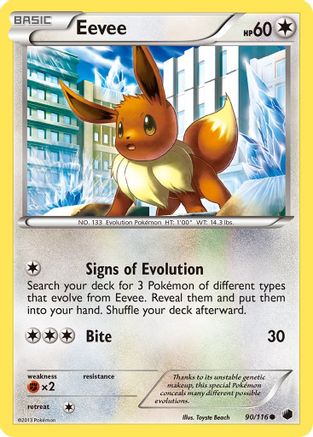 Eevee (90) 090/116/116 - Common