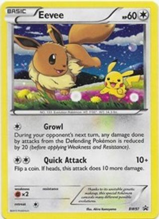 Eevee BW97/101 - Promo - Holofoil