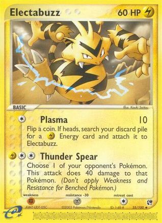 Electabuzz 035/100/100 - Uncommon