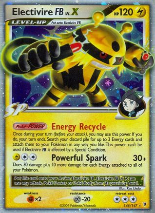 Electivire FB Lv.X 144/147 - Ultra Rare - Holofoil