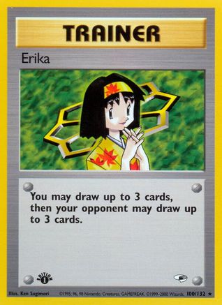 Erika (100) 100/132/132 - Rare - Unlimited