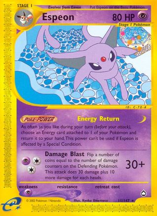 Espeon 011/147 - Rare