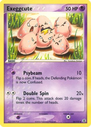 Exeggcute 033/112 - Uncommon