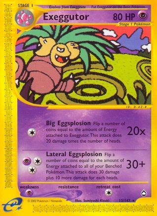 Exeggutor (13) 013/147 - Rare
