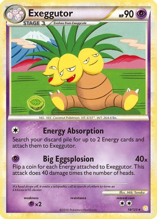 Exeggutor 018/123 - Rare