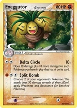 Exeggutor (Delta Species) 041/110 - Uncommon