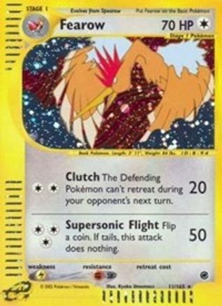Fearow (11) 011/165 - Holo Rare - Holofoil
