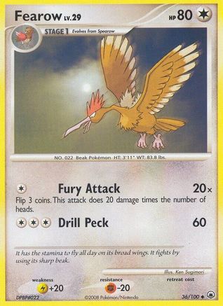 Fearow 036/100 - Uncommon