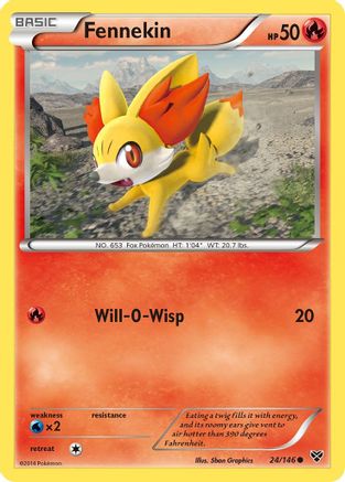 Fennekin 024/146/146 - Common