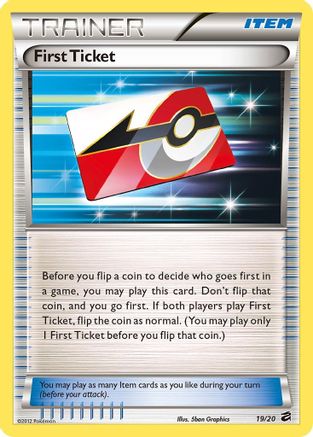 First Ticket 019/20/20 - Holo Rare - Holofoil