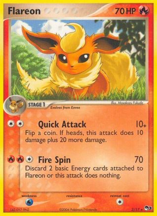 Flareon 002/017/17 - Rare