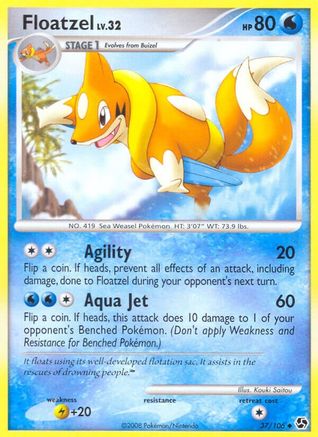 Floatzel 037/106 - Uncommon