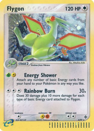 Flygon 004/097/97 - Holo Rare - Holofoil