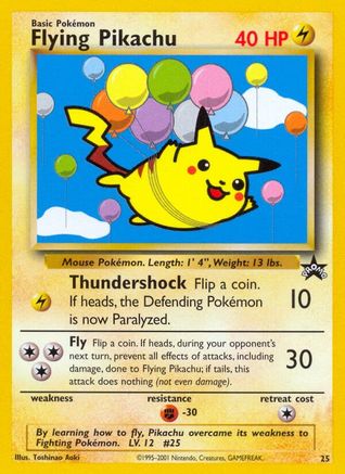Flying Pikachu 025/53/53 - Promo