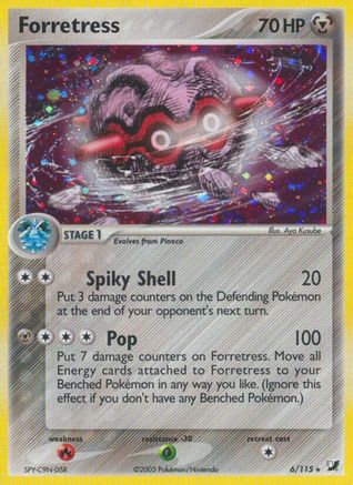 Forretress 006/115 - Holo Rare - Reverse Holofoil
