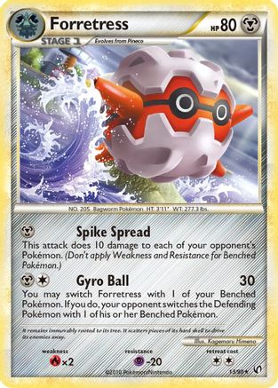 Forretress (13) 013/90 - Rare