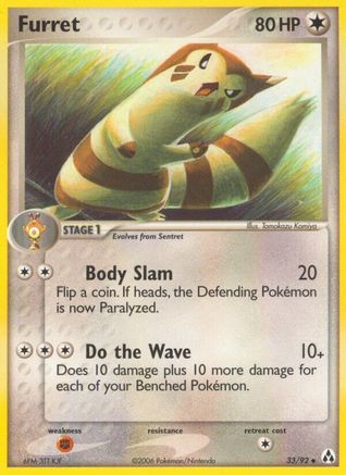Furret 033/92/92 - Uncommon