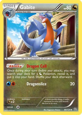 Gabite (89) 089/124/124 - Uncommon