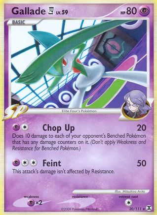 Gallade E4 020/111 - Rare