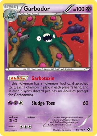 Garbodor 068/113/113 - Holo Rare - Holofoil