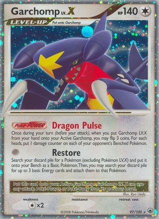 Garchomp LV.X 097/100 - Ultra Rare - Holofoil