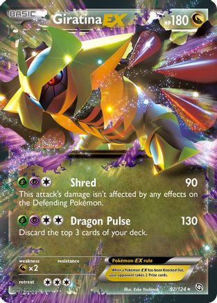 Giratina EX 092/124 - Ultra Rare - Holofoil