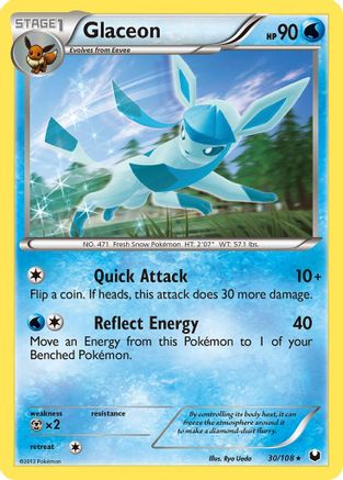 Glaceon 030/108 - Rare